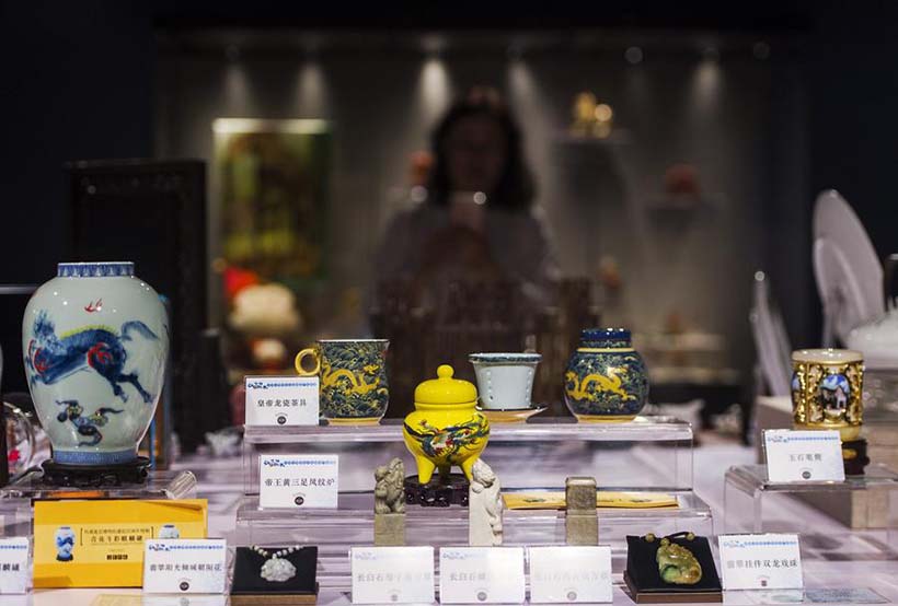 Pe?as culturais criativas expostas em museu de Hubei