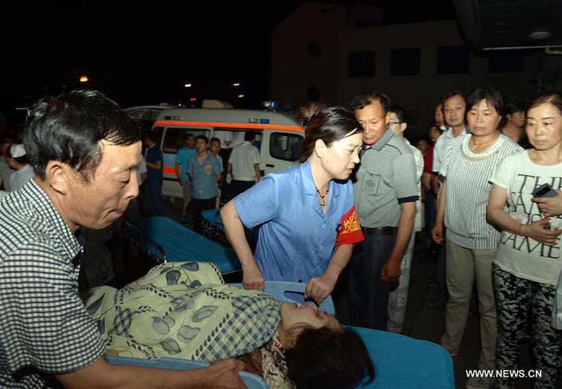 Clima extremo deixa 98 mortos e 800 feridos no leste da China