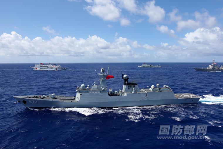 China e EUA realizam exercícios navais nas imedia??es do Havai