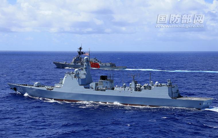 China e EUA realizam exercícios navais nas imedia??es do Havai