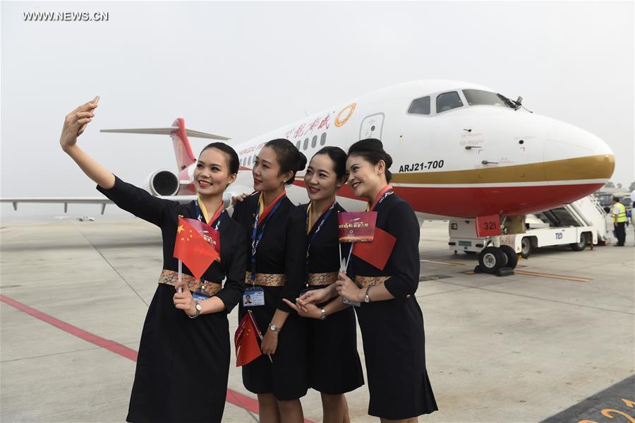 Primeiro jato regional da China come?a a operar