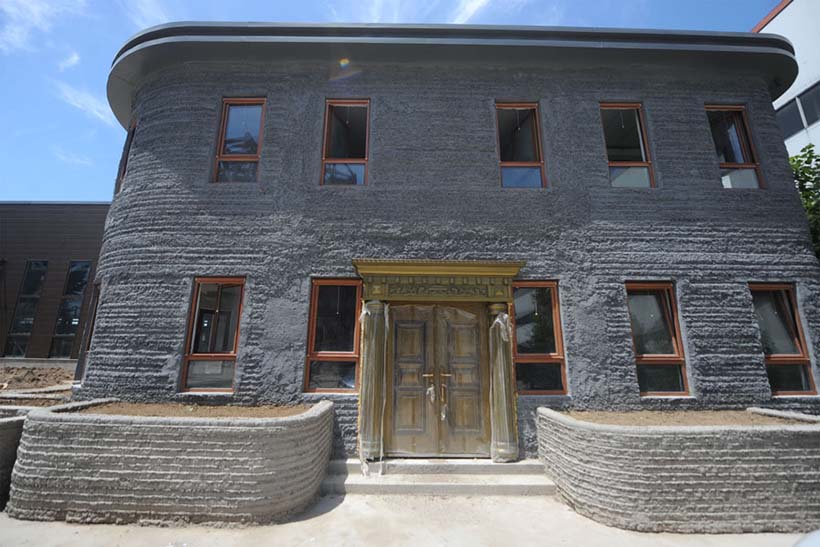 Beijing tem a primeira vila criada por tecnologia de impress?o 3D do mundo