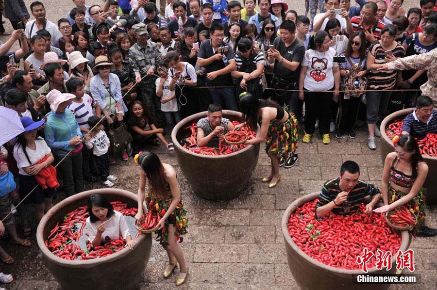 Quantas pimentas você consegue comer?
