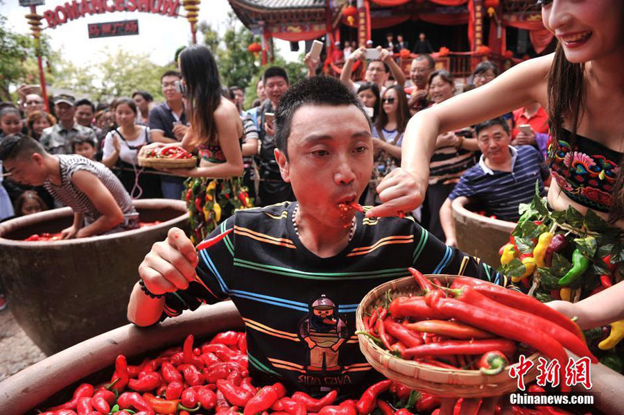 Quantas pimentas você consegue comer?