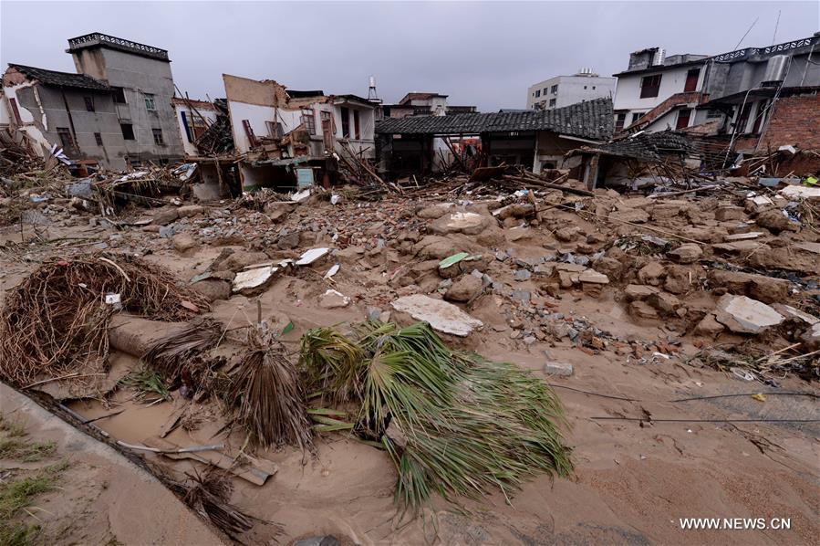 Tuf?o Nepartak deixa 10 mortos e 11 desaparecidos no leste da China