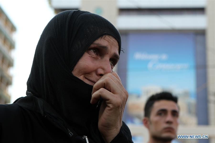 Refugiados protestam por melhores condi??es de vida na Grécia