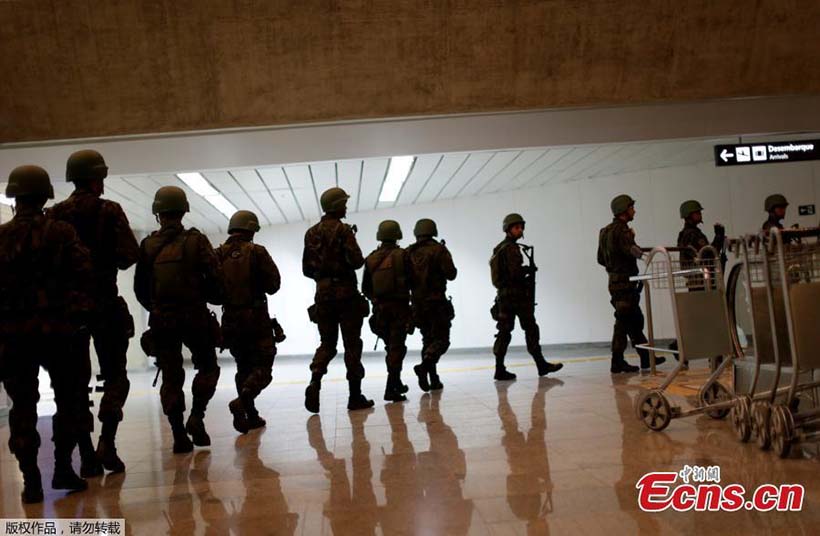 Brasil refor?a seguran?a dos Jogos Olímpicos do Rio