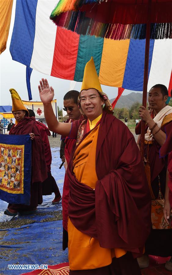 Panchen Lama inicia ritual Kalachakra em Xigaze