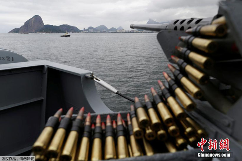 Brasil realiza exercícios de seguran?a para os Jogos Olímpicos