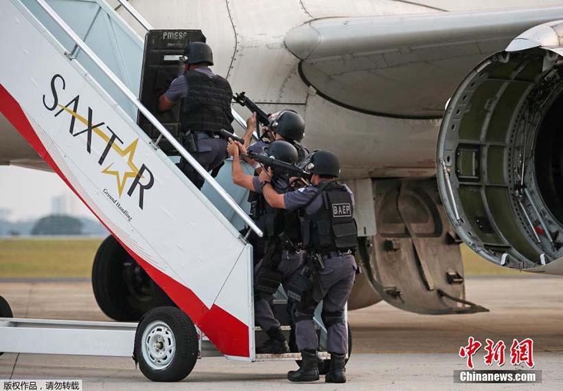 Brasil realiza exercícios de seguran?a para os Jogos Olímpicos