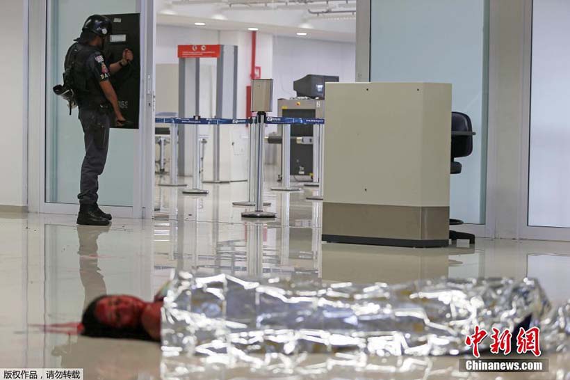 Brasil realiza exercícios de seguran?a para os Jogos Olímpicos