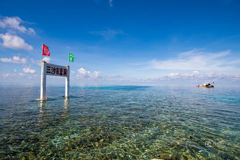 China descobre buraco azul mais profundo do mundo