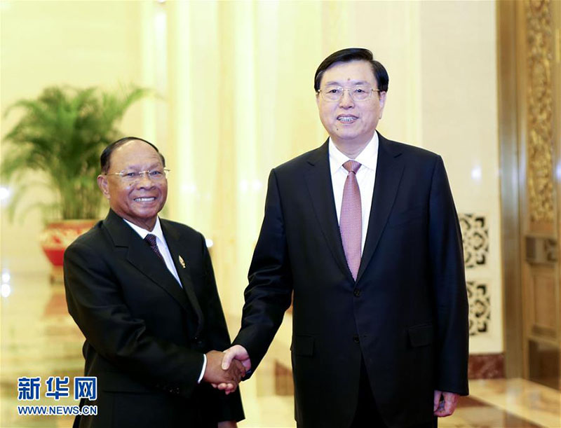 China e Camboja prometem aprofundar intercambios legislativos