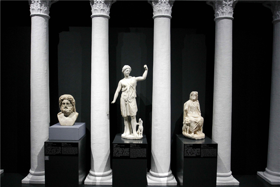 China abre exposi??o sobre o Império Romano