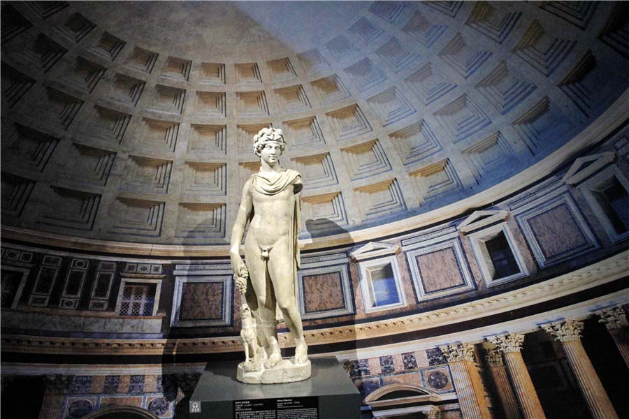 China abre exposi??o sobre o Império Romano