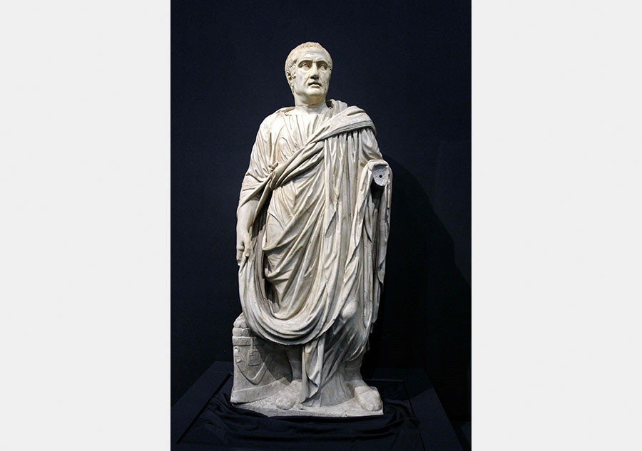 China abre exposi??o sobre o Império Romano