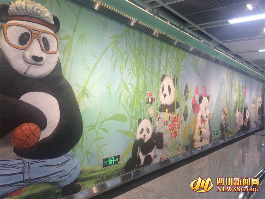 Cidade chinesa inaugurará linha de metr? para base de pandas