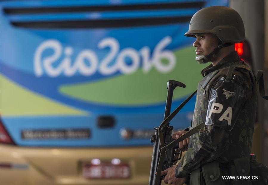 Brasil refor?a a seguran?a durante a Rio 2016