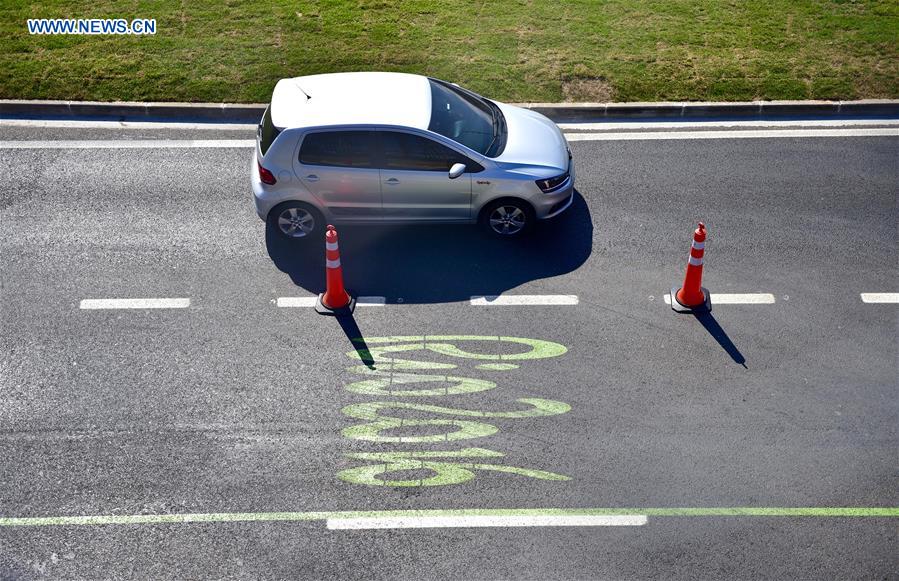 Rio implanta faixa exclusiva para os Jogos Olímpicos