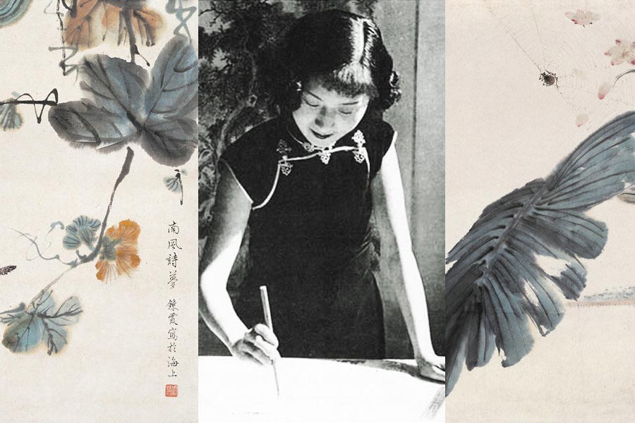 Legado de três pintoras de Shanghai