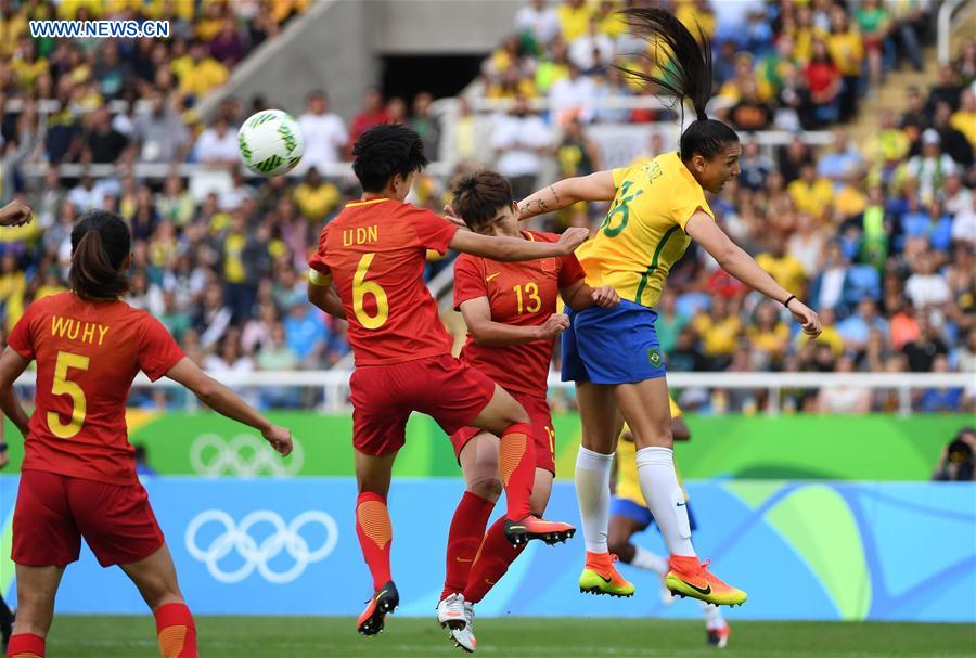 Futebol feminino: Sele??o brasileira vence China por 3-0