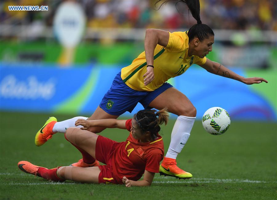 Futebol feminino: Sele??o brasileira vence China por 3-0