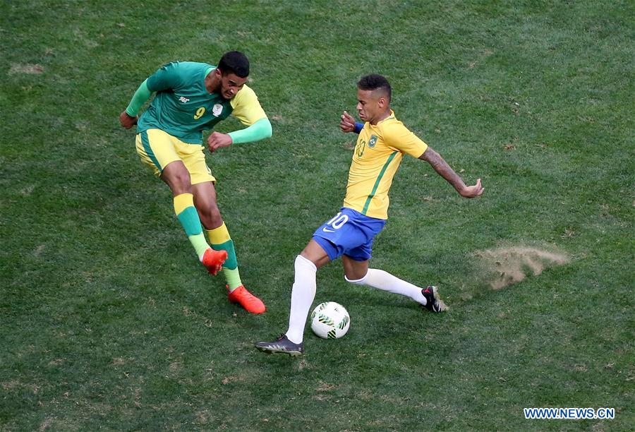 Grupo A das Olimpíadas: Brasil empata com áfrica do Sul em 0 a 0 