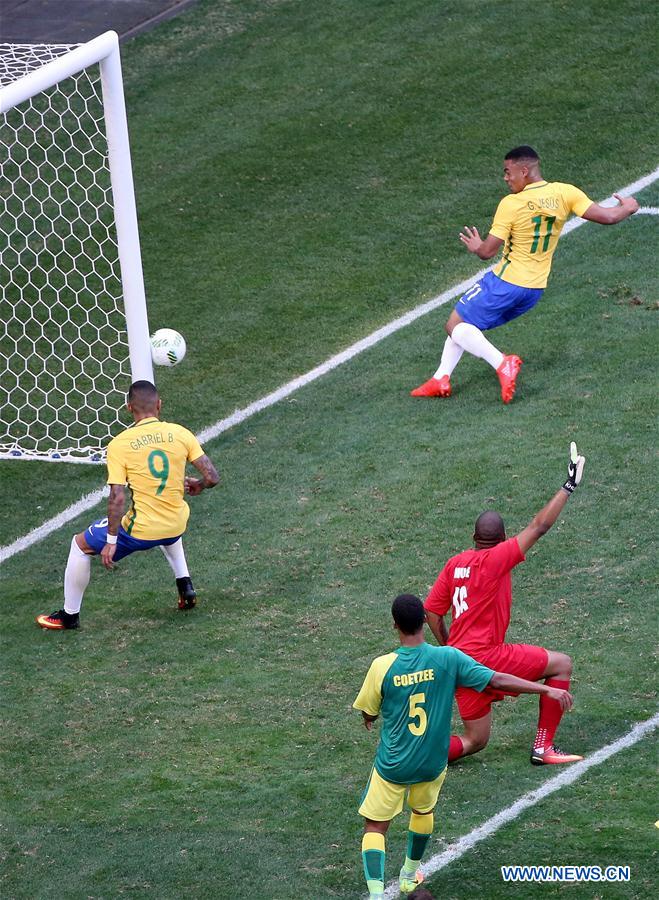 Grupo A das Olimpíadas: Brasil empata com áfrica do Sul em 0 a 0 