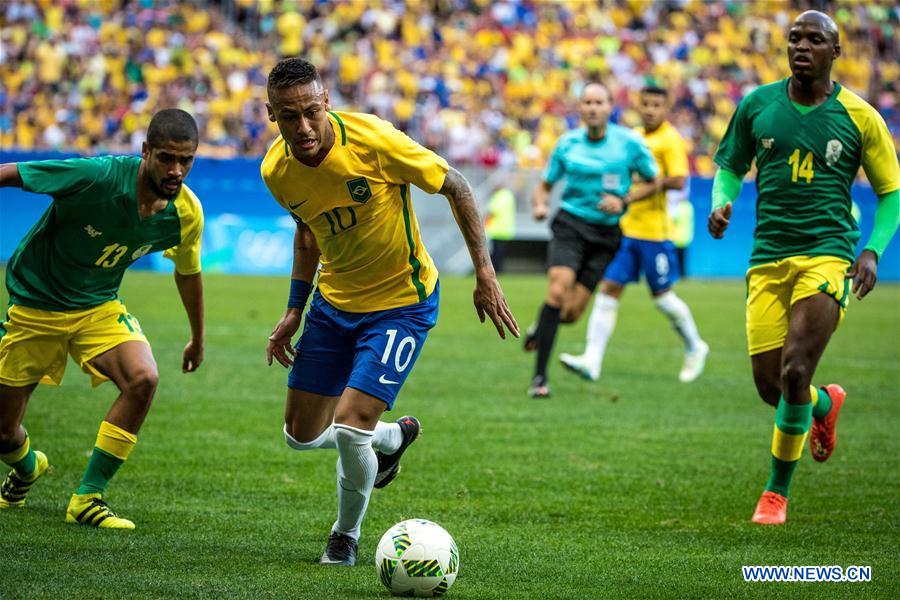 Grupo A das Olimpíadas: Brasil empata com áfrica do Sul em 0 a 0 