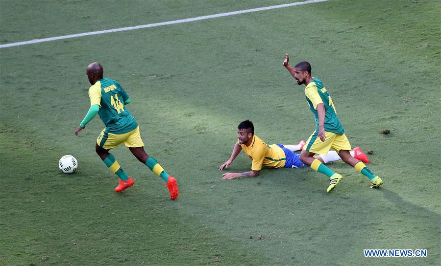 Grupo A das Olimpíadas: Brasil empata com áfrica do Sul em 0 a 0 