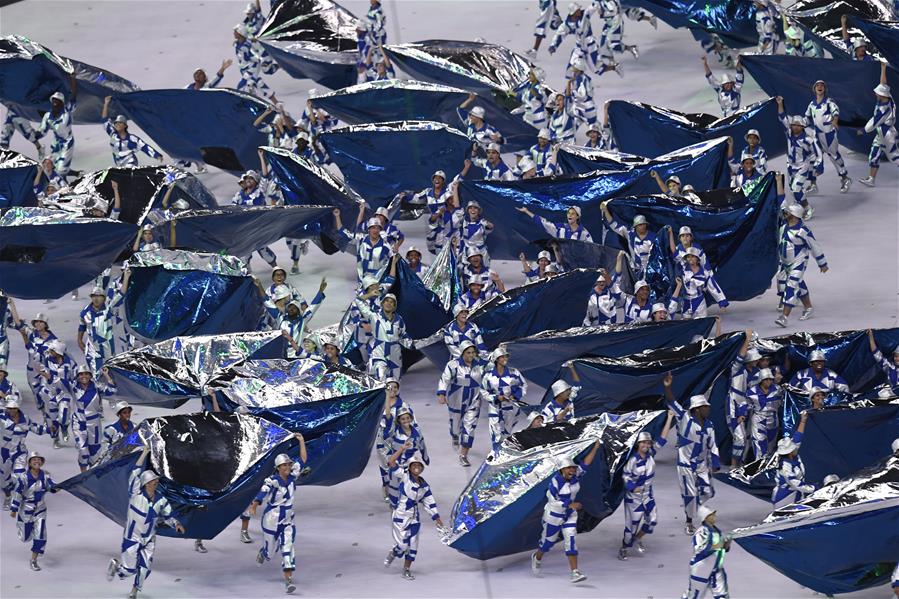 Cerim?nia de abertura dos Jogos Olímpicos do Rio 2016