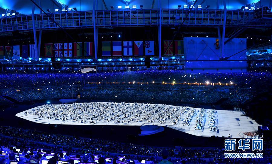 Cerim?nia de abertura dos Jogos Olímpicos do Rio 2016