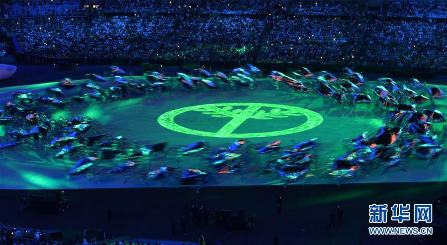 Cerim?nia de abertura dos Jogos Olímpicos do Rio 2016