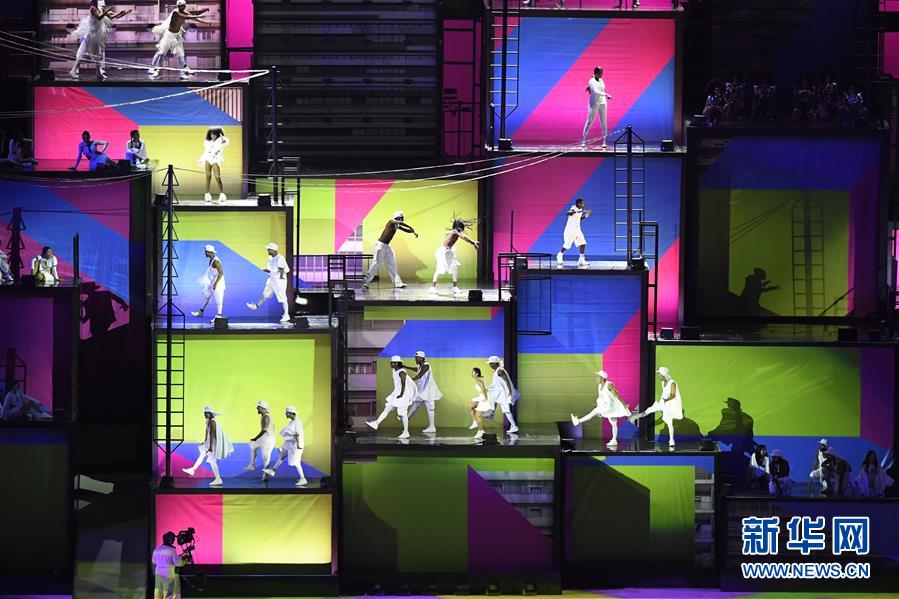 Cerim?nia de abertura dos Jogos Olímpicos do Rio 2016