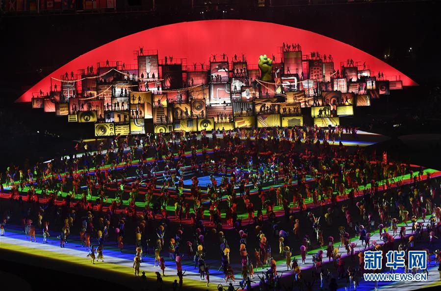 Cerim?nia de abertura dos Jogos Olímpicos do Rio 2016