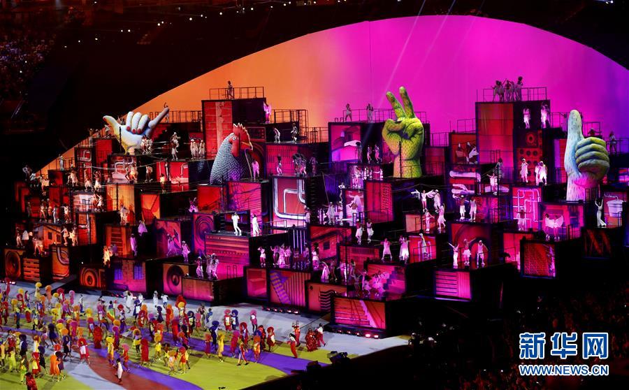 Cerim?nia de abertura dos Jogos Olímpicos do Rio 2016