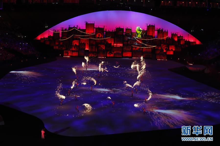 Cerim?nia de abertura dos Jogos Olímpicos do Rio 2016