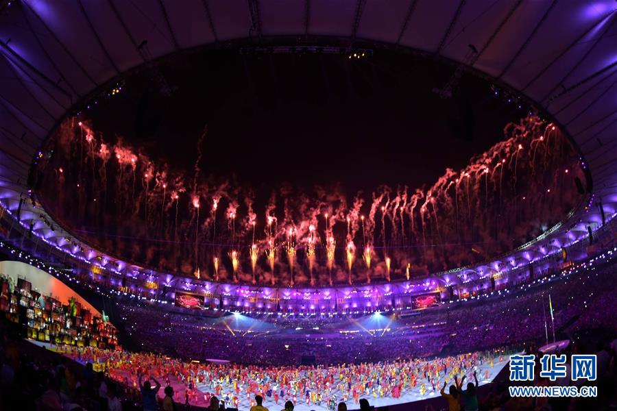 Cerim?nia de abertura dos Jogos Olímpicos do Rio 2016