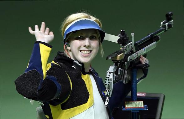 Virginia Thrasher, campe? da carabina de ar feminino de 10 metros
