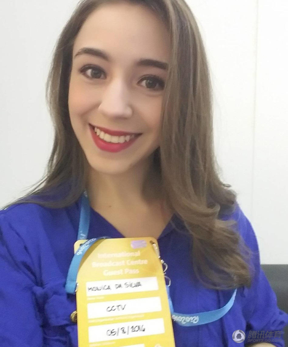 Brasileira participa de programa da CCTV durante cerim?nia de abertura dos Jogos Olímpicos