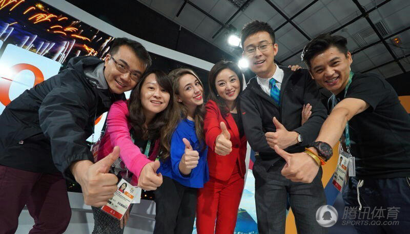 Brasileira participa de programa da CCTV durante cerim?nia de abertura dos Jogos Olímpicos