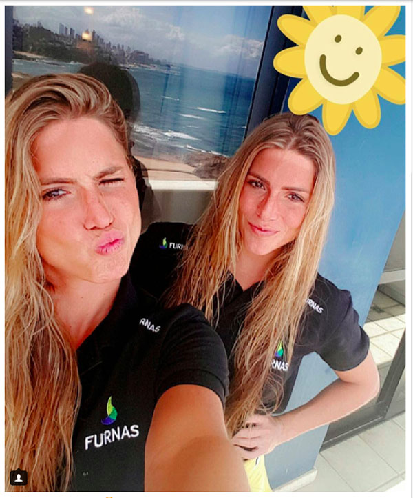 Rio 2016: Gêmeas brasileiras do nado sincronizado chamam aten??o  