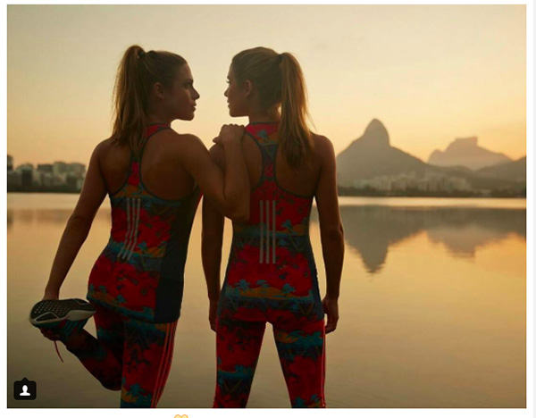 Rio 2016: Gêmeas brasileiras do nado sincronizado chamam aten??o  