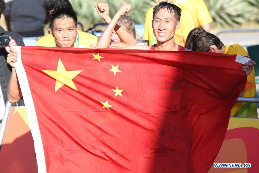 Rio 2016: China conquista ouro e prata na marcha de 20km