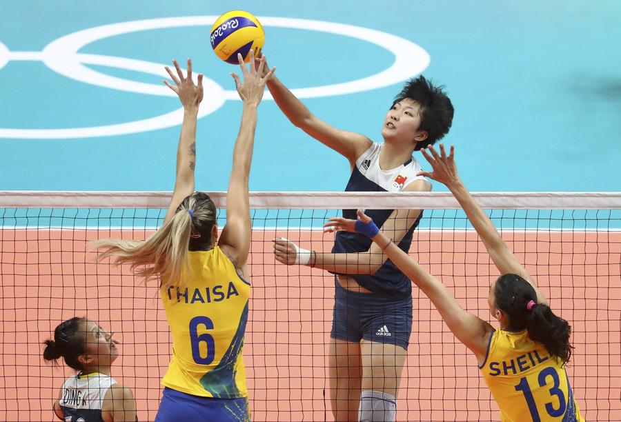Olimpíadas: China bate Brasil nas quartas de final do voleibol feminino