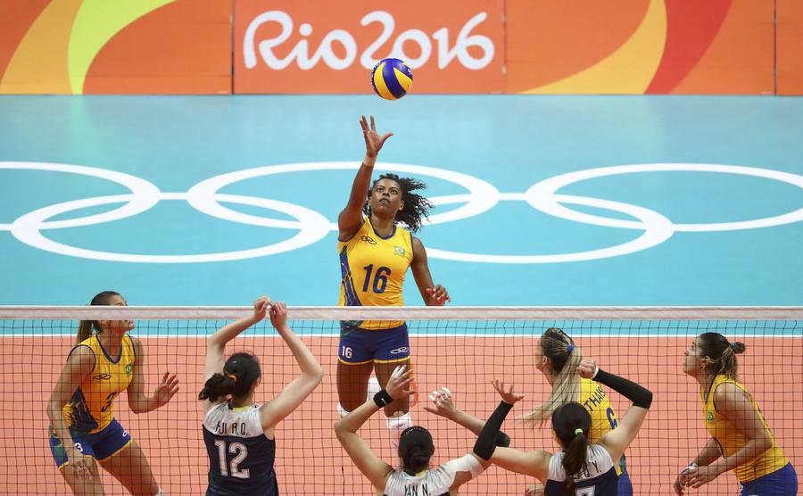 Olimpíadas: China bate Brasil nas quartas de final do voleibol feminino