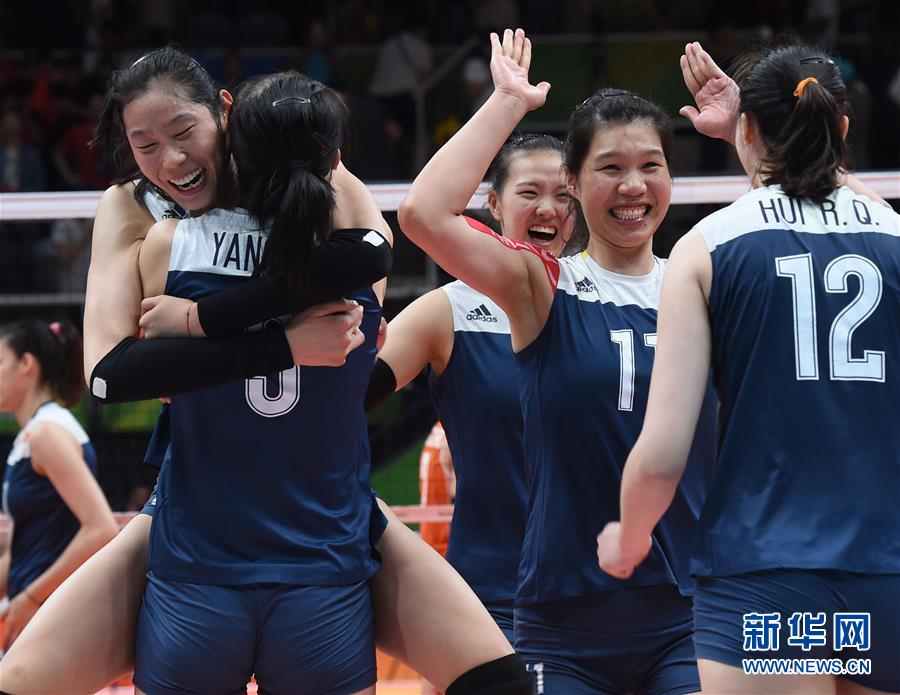 China marca presen?a na final do voleibol feminino após derrotar os Países Baixos