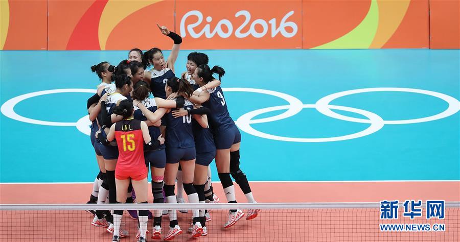 China marca presen?a na final do voleibol feminino após derrotar os Países Baixos