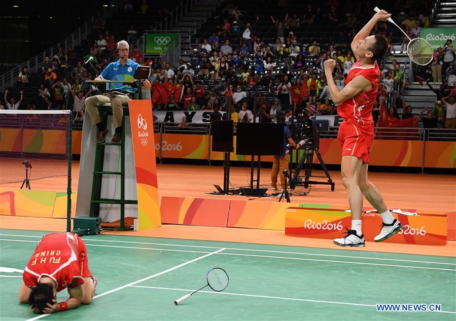 Rio 2016: China leva ouro nas duplas masculinas de badminton