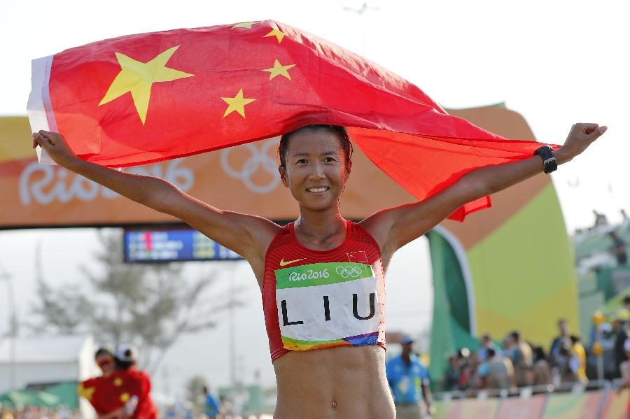 Rio 2016: Liu Hong conquista a medalha de ouro na marcha atlética feminina